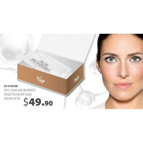 FARMASI DR C TUNA AGE REVERSIST Ready to Go EXCEPTIONAL CREAM 30 pcs NIB - Picture 2 of 7